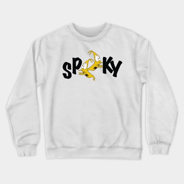 spooky Crewneck Sweatshirt by Lins-penseeltje